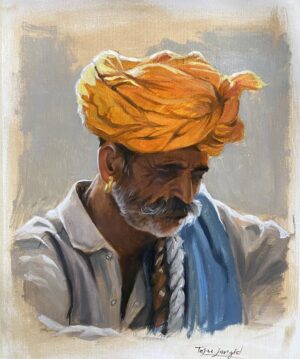 Commission Oil portrait painting